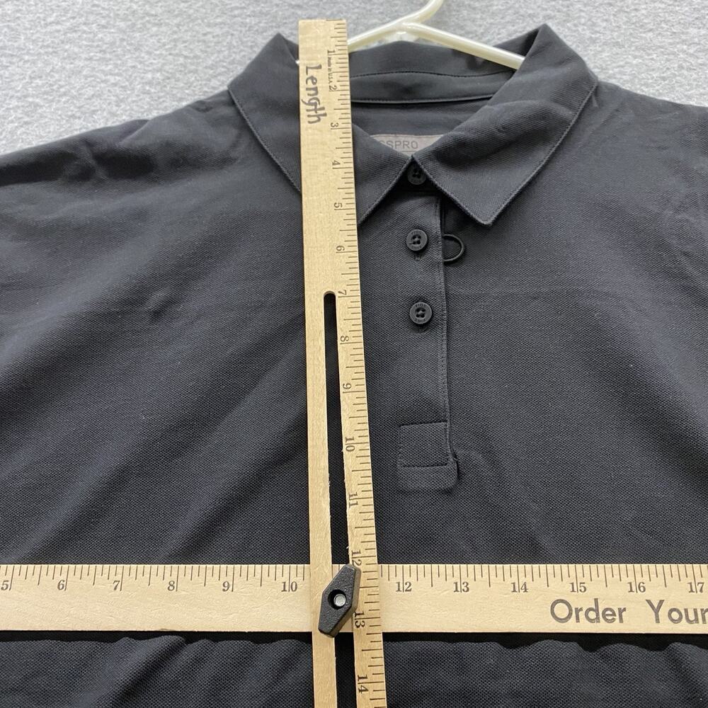 FIGS PRO Ella Scrub Polo Women’s XL Black Technical Pique Pima Cotton NWT - Picture 11 of 14